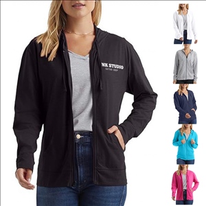 Women's Full-Zip Polyester Hoodie